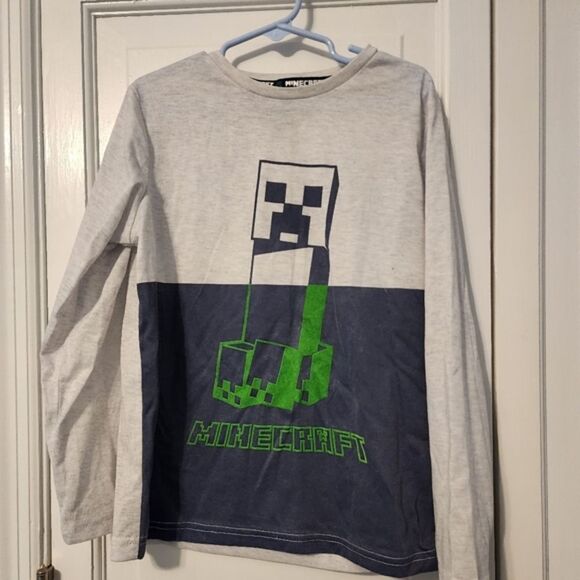 Boys Size 6 Longsleeve Minecraft Tee.‎ Never worn. - Picture 1 of 5